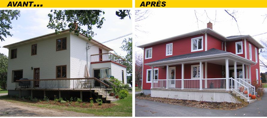 Toit galerie et ajout étage