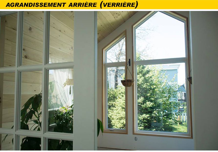 verrière avec plafond cathédrale